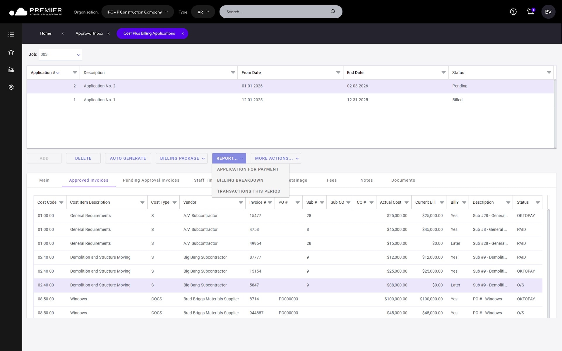 Construction Accounting