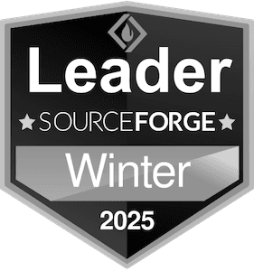 Logo for SourceForge 2025 award