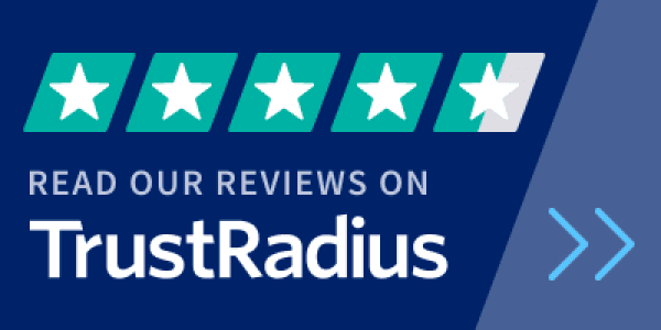 Logo for TrustRadius construction software reviews award